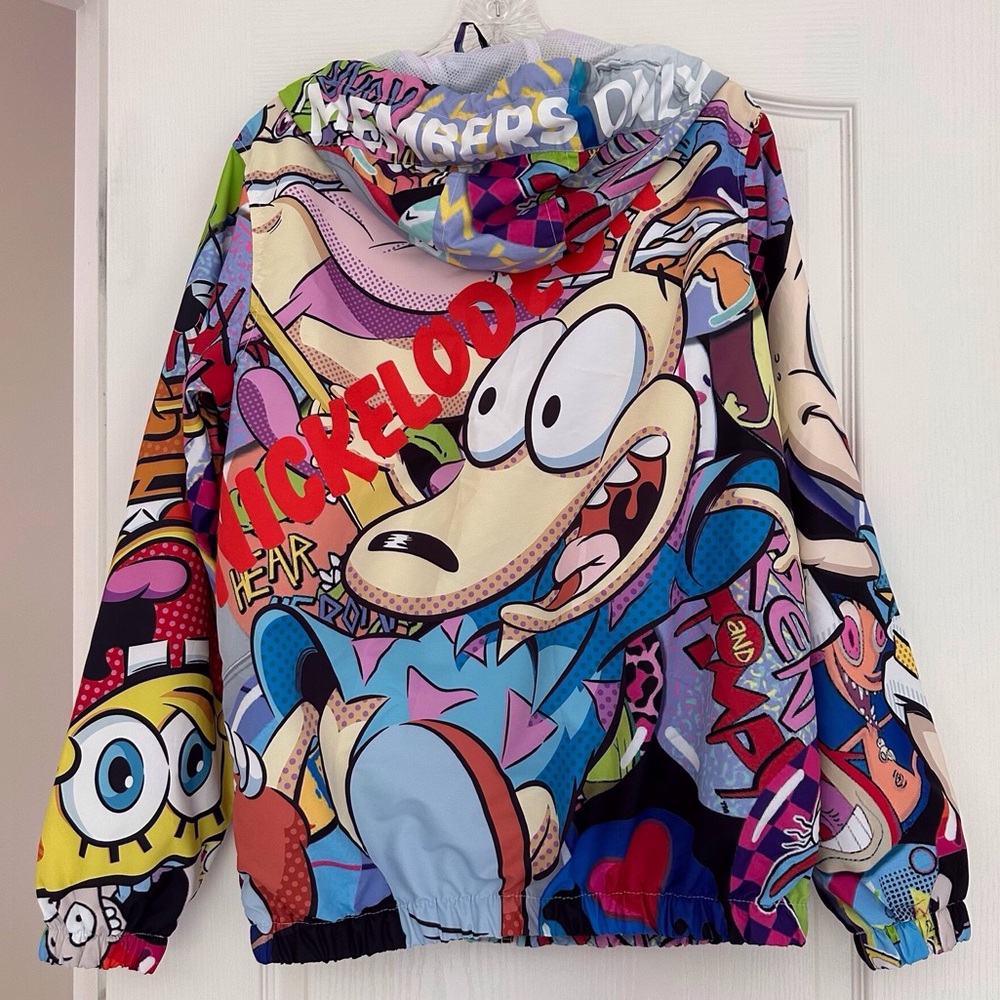 Members Only x Nickelodeon Windbreaker Jacket - Picture 4 of 15